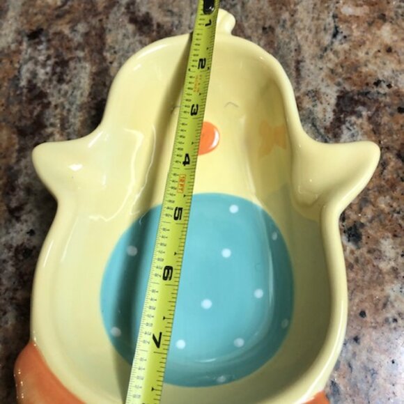 3 Stackable Ceramic Chick Bowls - Picture 3 of 6